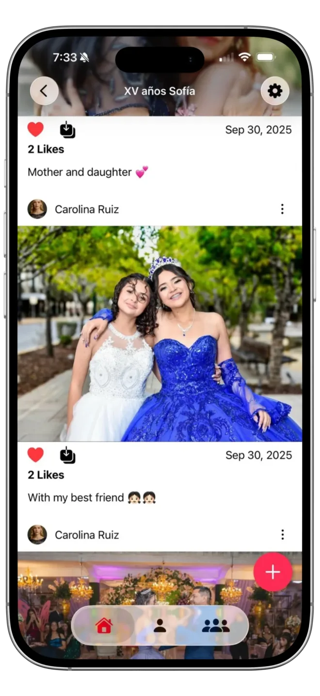 Real FiestaPic quinceañera event album